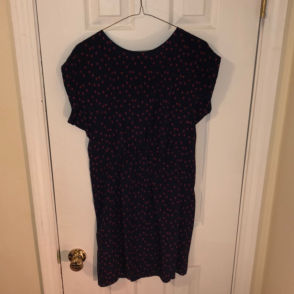 Silk Dress With Heart Pattern By Fossil View 3